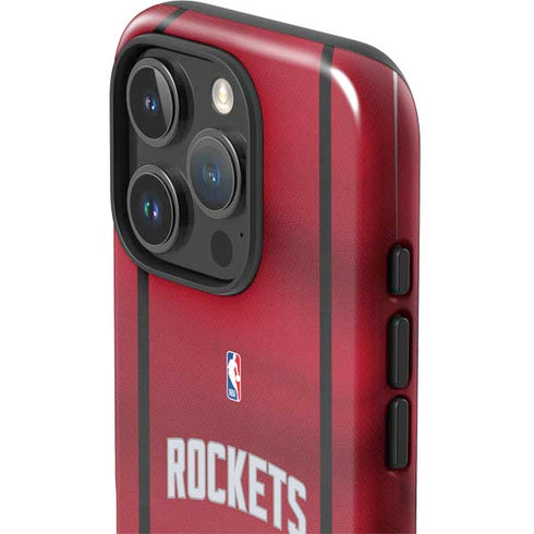 NBA Houston Rockets Jersey iPhone 16 Pro Max Impact Case